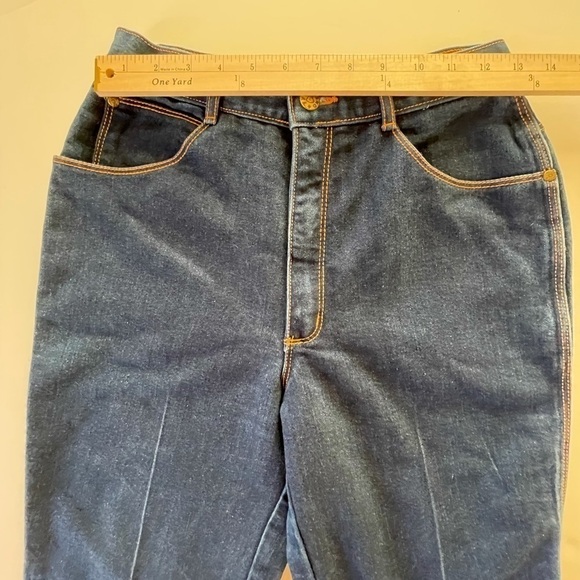 GITANO Dark Blue HIgh Rise Mom Jeans 12 - Picture 6 of 13